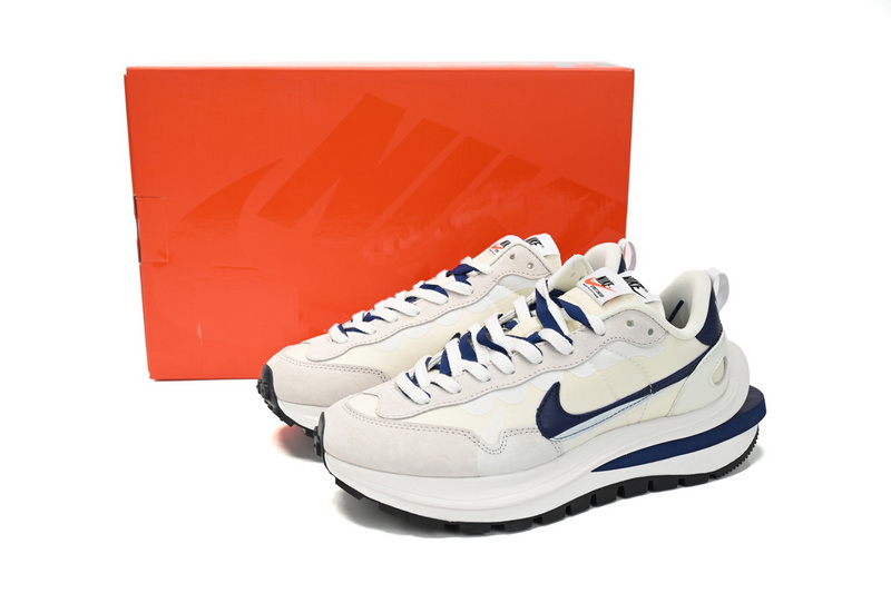 Sacai x Nike VaporWaffle Sesame and Beige Blue