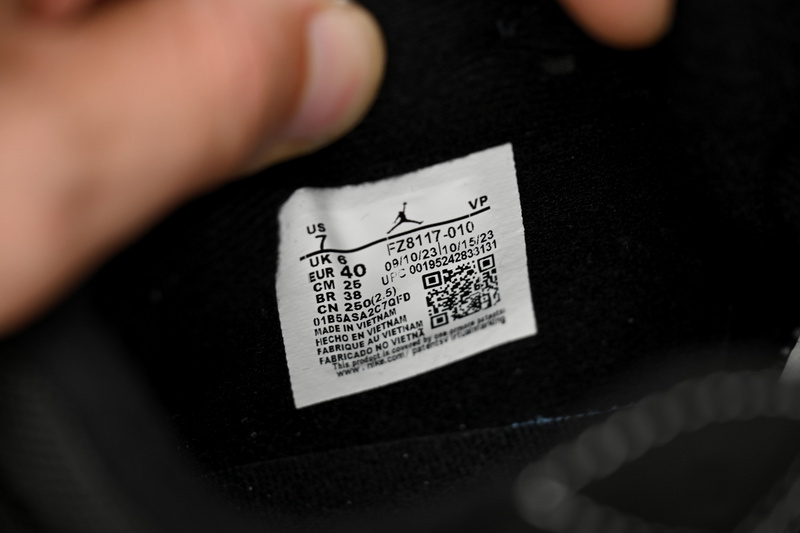 Travis Scott x Jordan Cut The Check Nice Kicks Black Knight