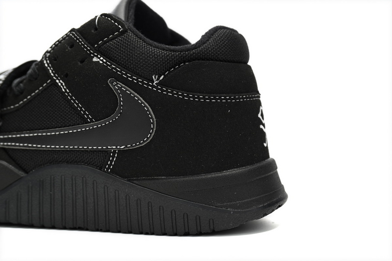 Travis Scott x Jordan Cut The Check Nice Kicks Black Knight