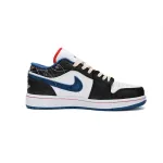 XH Air Jordan 1 Low SE "Black/Industrial Blue"