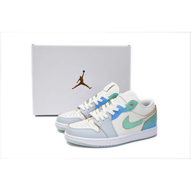 XH Nike Wmns Air Jordan 1 Low SE “Emerald Rise”