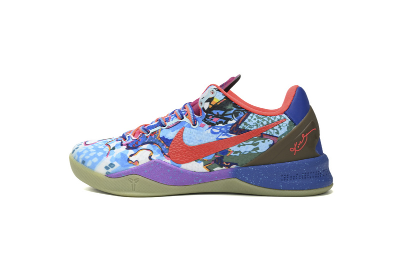 Nike What The Kobe 8 Electric Orange/Deep