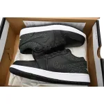 XH Air Jordan 1 Low "Black Elephant"