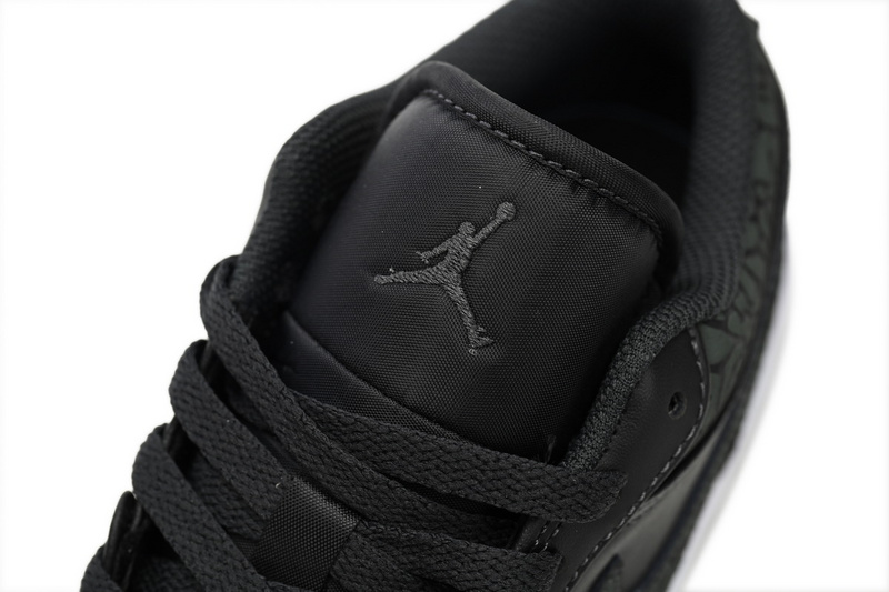 XH Air Jordan 1 Low "Black Elephant"