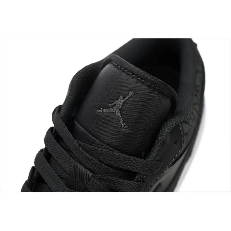 XH Air Jordan 1 Low "Black Elephant"