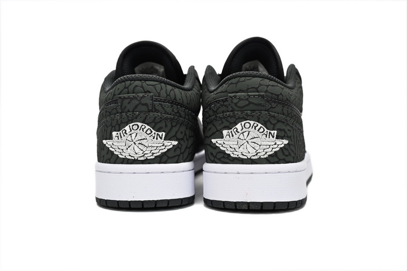 XH Air Jordan 1 Low "Black Elephant"