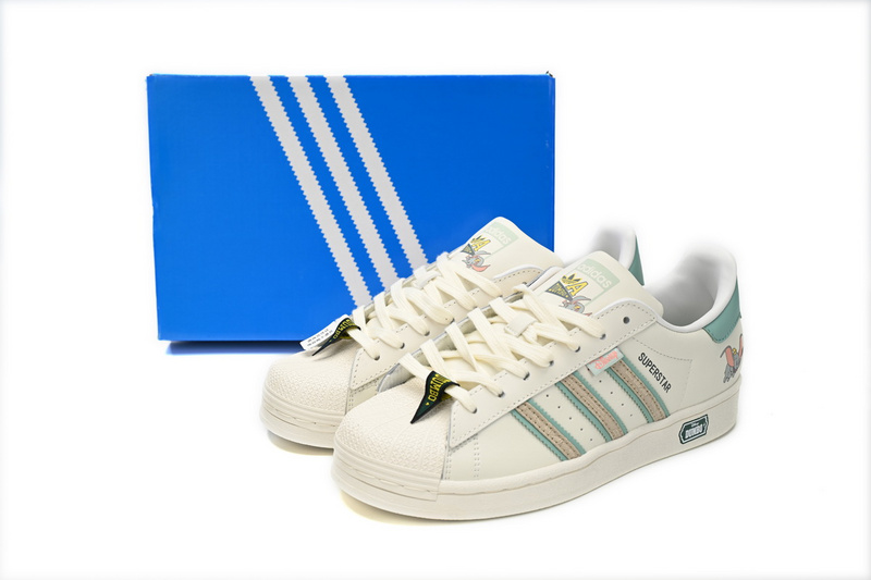 Adidas Superstar Shoes White New Cherry Dumbo