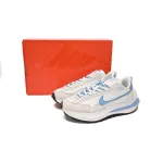 Sacai x Nike VaporWaffle Sesame and Beige Haze Blue