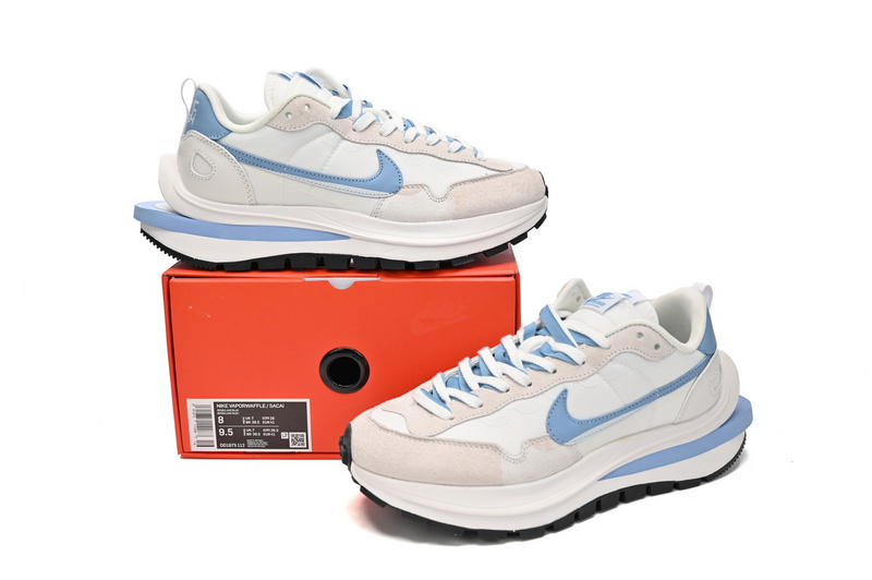 Sacai x Nike VaporWaffle Sesame and Beige Haze Blue