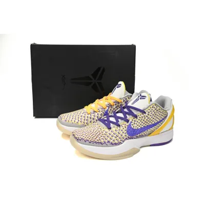 Nike Kobe VI White Purple Yellow 02