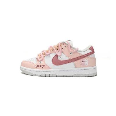 Nike Dunk Low Neon Foundation Make-up Hug Bear 01