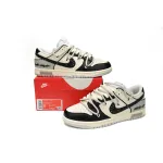 Nike Dunk Low Interstellar gray white