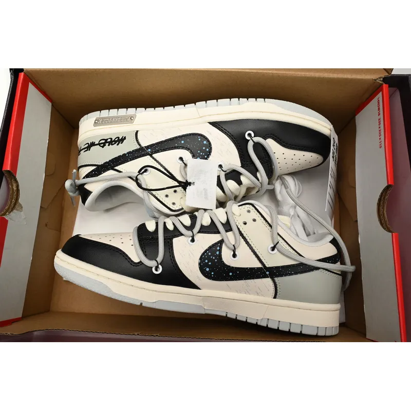 Nike Dunk Low Interstellar gray white