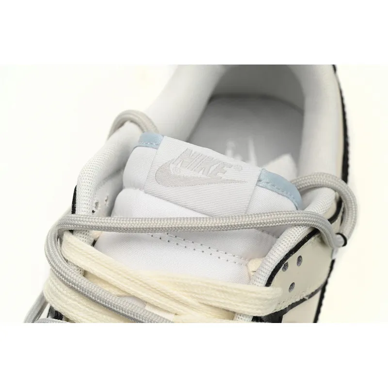 Nike Dunk Low Interstellar gray white