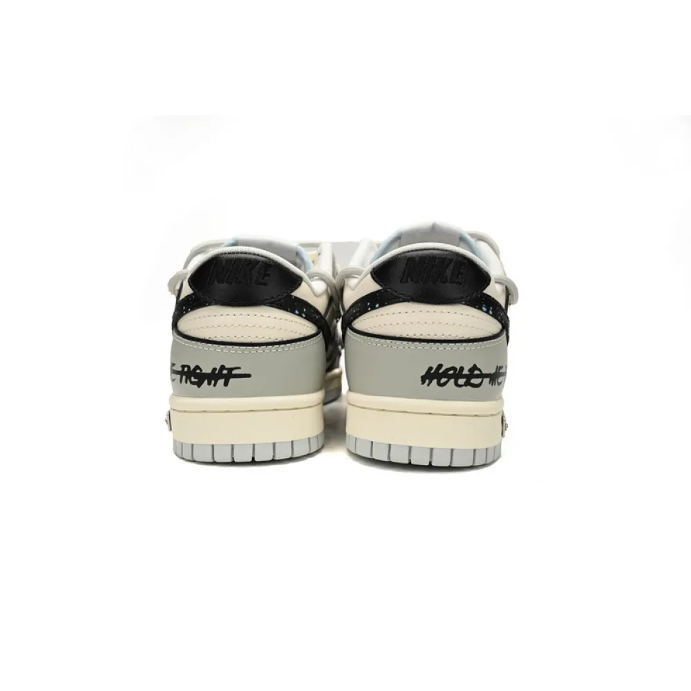 Nike Dunk Low Interstellar gray white
