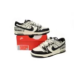 Nike Dunk Low Interstellar black and white