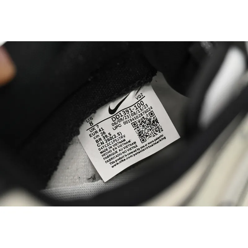 Nike Dunk Low Interstellar black and white
