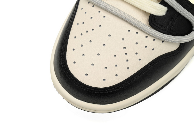 Nike Dunk Low Interstellar black and white