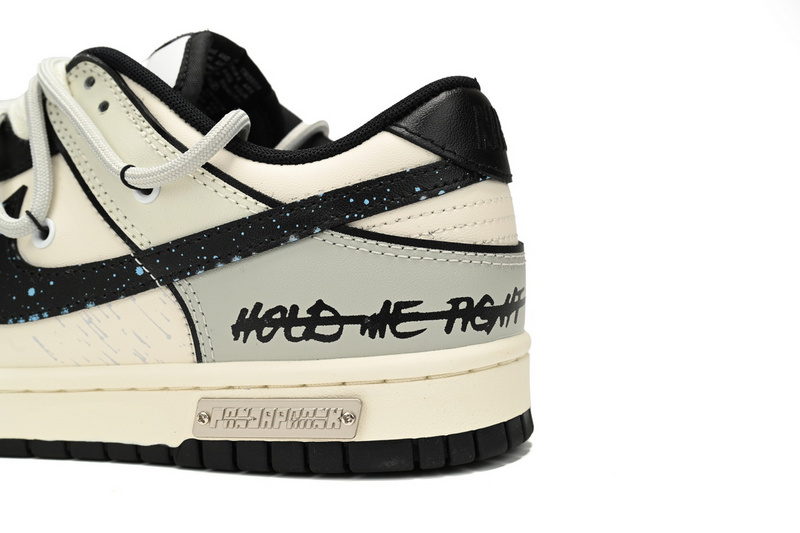 Nike Dunk Low Interstellar black and white