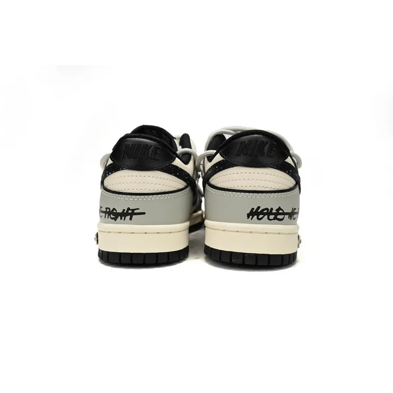 Nike Dunk Low Interstellar black and white