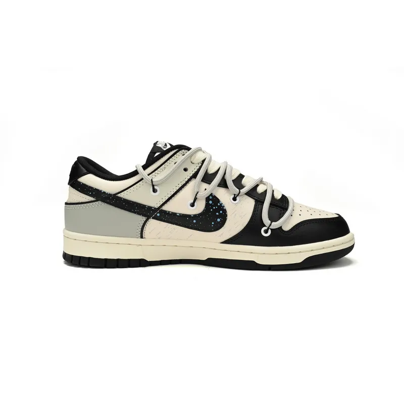 Nike Dunk Low Interstellar black and white