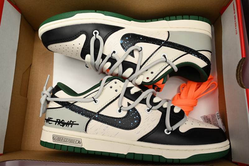 Nike Dunk Low Interstellar Orange Green