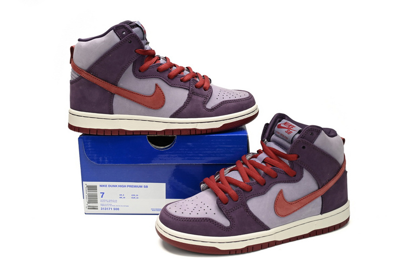 SX Nike Dunk SB High Daybreak Plum