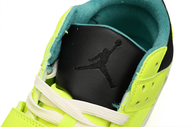 Travis Scott x Jordan Cut The Check Nice Kicks Fluorescent Green