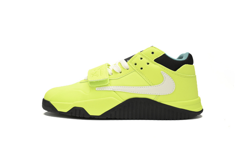 Travis Scott x Jordan Cut The Check Nice Kicks Fluorescent Green
