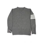 Thom Browne 4-Bar Stripe Shetland Wool Sweater35
