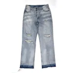 WESLEY JEANS IN WESTSIDE WASH DENIM WESTSIDE WASH DESTROYED