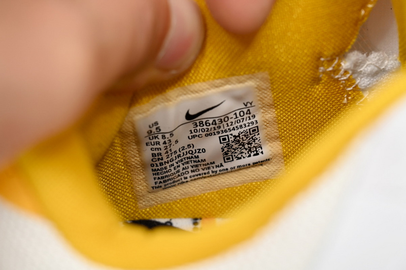 New Sale Nike Zoom Kobe 5 V X White Black Yellow Shoes