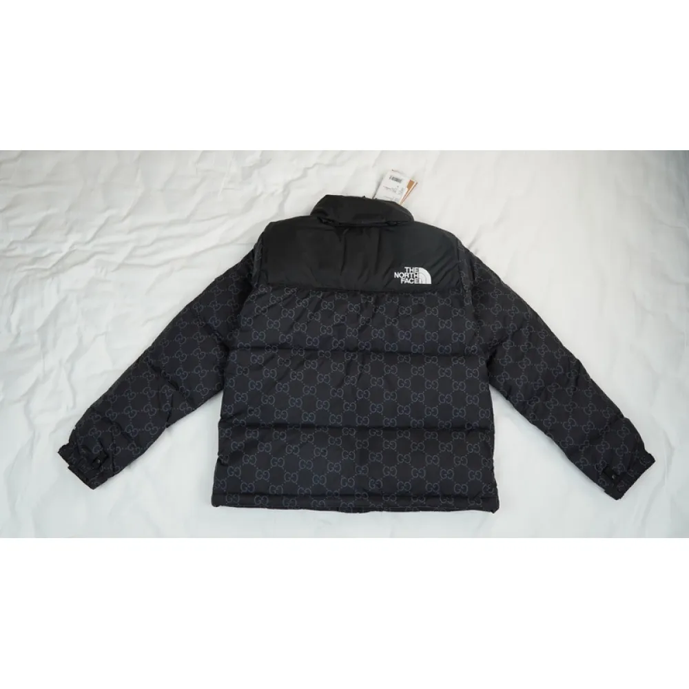 TheNorthFace Splicing White And Black GUCCI