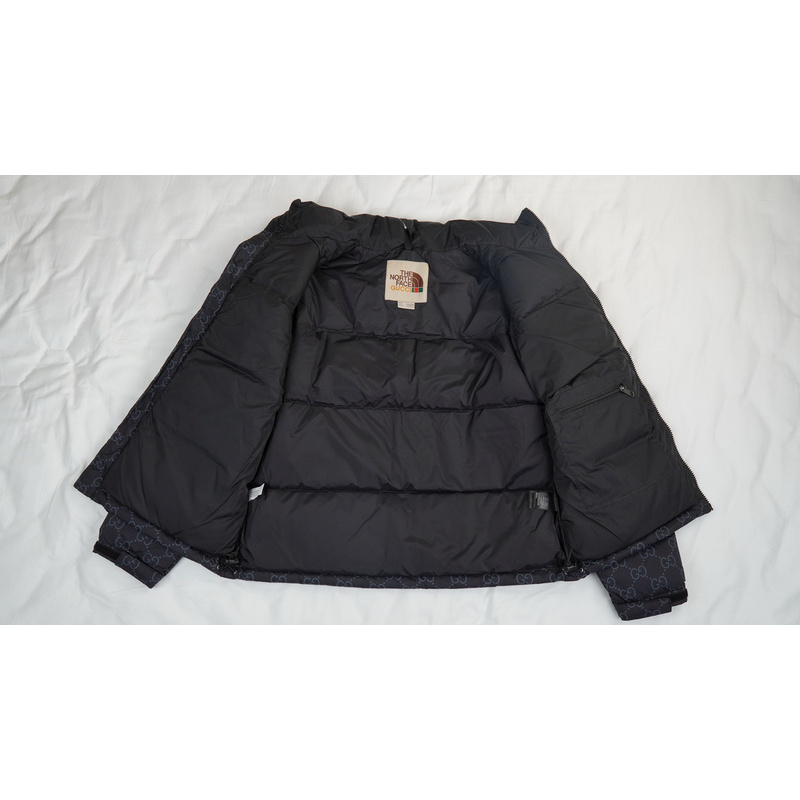 TheNorthFace Splicing White And Black GUCCI