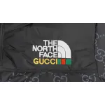 TheNorthFace Splicing White And Black GUCCI