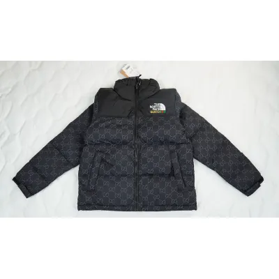 TheNorthFace Splicing White And Black GUCCI 01