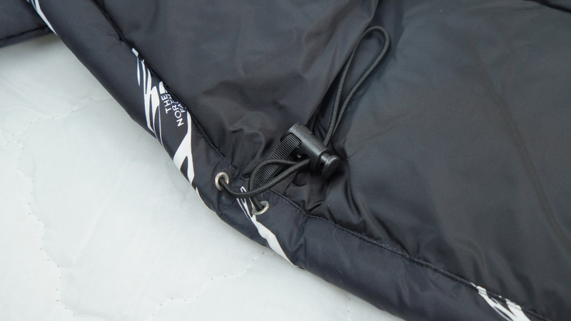TheNorthFace Splicing White And Black Zebra