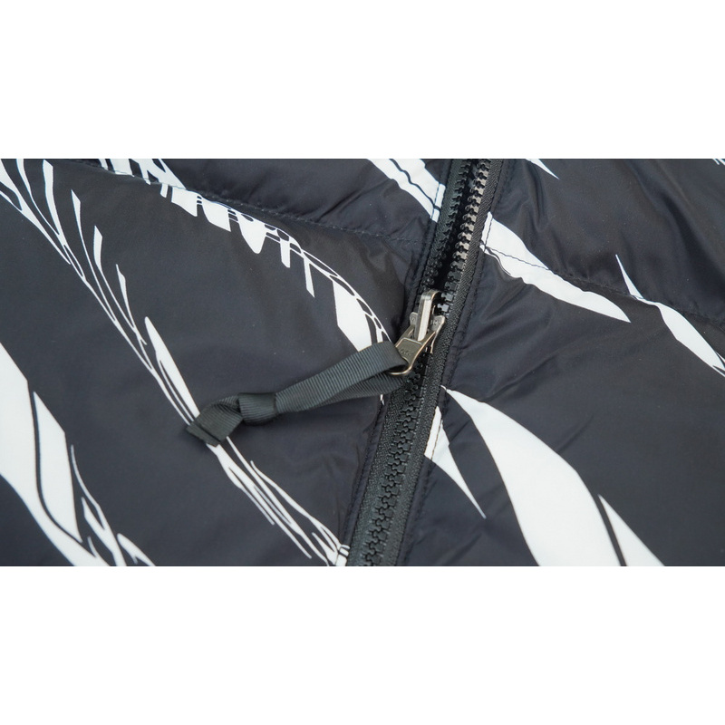 TheNorthFace Splicing White And Black Zebra