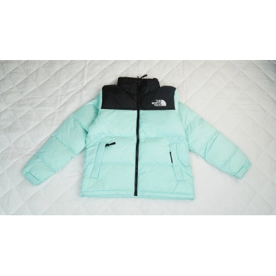 TheNorthFace Splicing White And Celeste