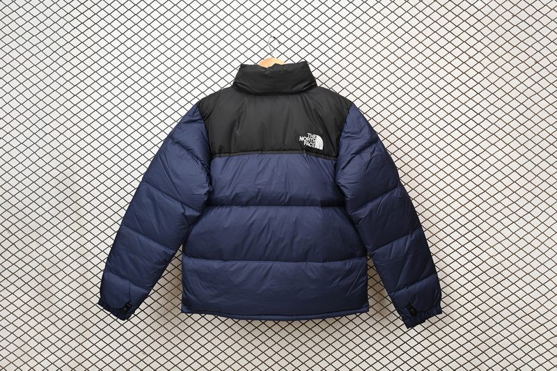 TheNorthFace Splicing White And Dark Blue
