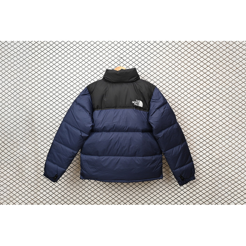 TheNorthFace Splicing White And Dark Blue