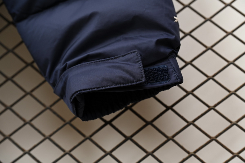 TheNorthFace Splicing White And Dark Blue