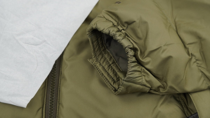 TheNorthFace Splicing White And Double Green