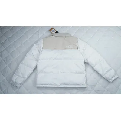 TheNorthFace Splicing White And Double Pinyin White 02