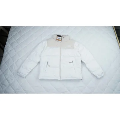 TheNorthFace Splicing White And Double Pinyin White 01
