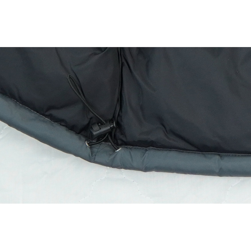 TheNorthFace Splicing White And Glossy Gray