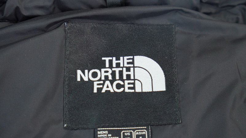TheNorthFace Splicing White And Glossy Gray
