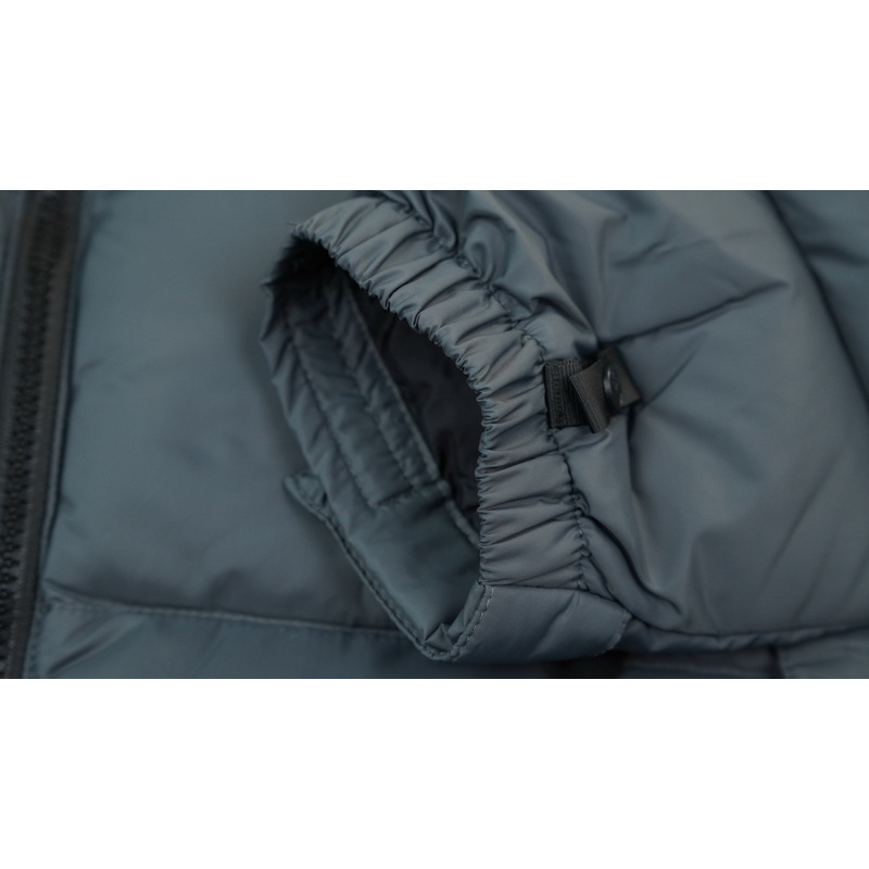TheNorthFace Splicing White And Glossy Gray