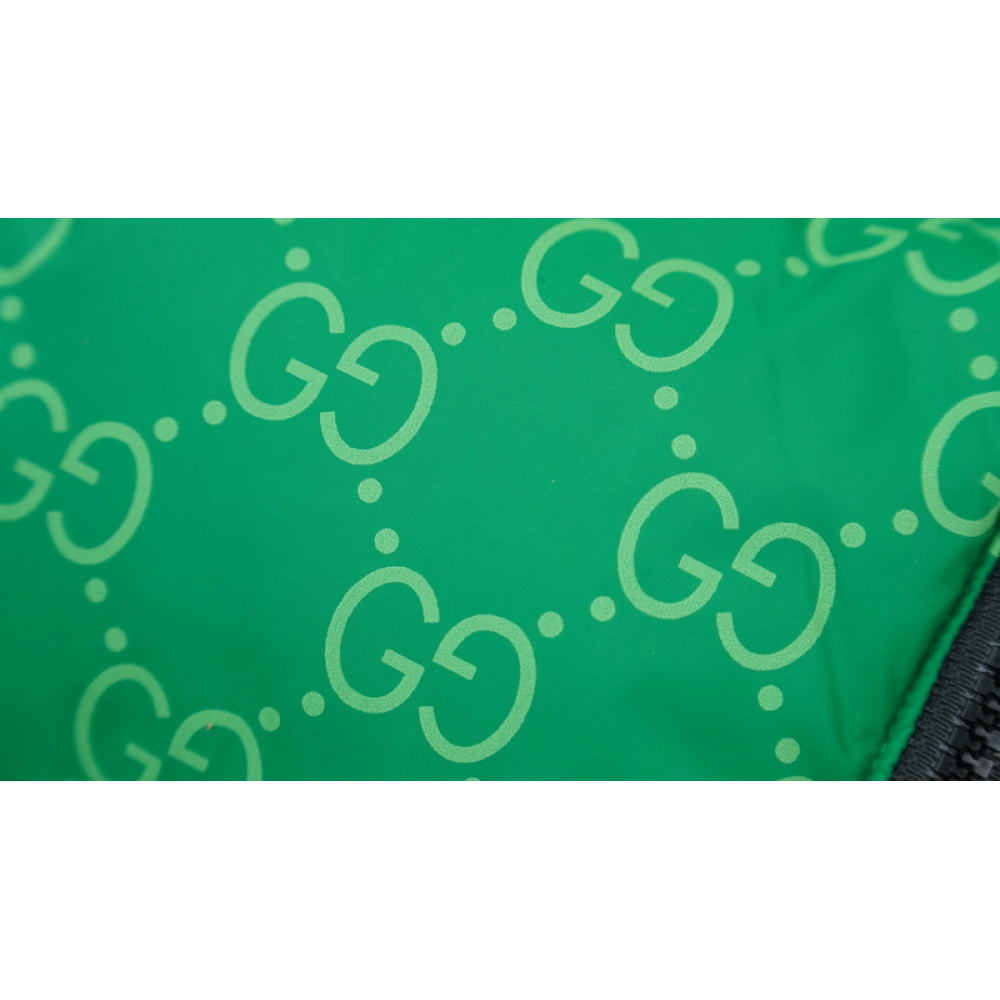 TheNorthFace Splicing White And Green GUCCI