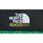 TheNorthFace Splicing White And Green GUCCI